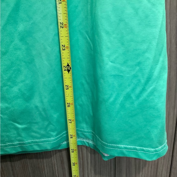 Womens Green Short Sleeve V Neck 4 Leaf Clover St Patricks Day Tee Size XXL - Picture 5 of 6